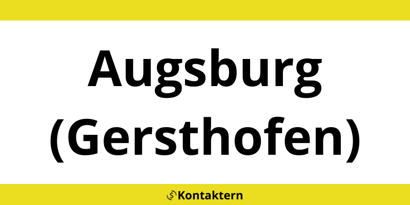 Western Union in Augsburg (Gersthofen) HBF